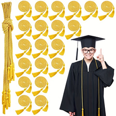 Graduation Cords Bulk Tassel Honor Cords Handfasting Cord Braided Polyester Yarn