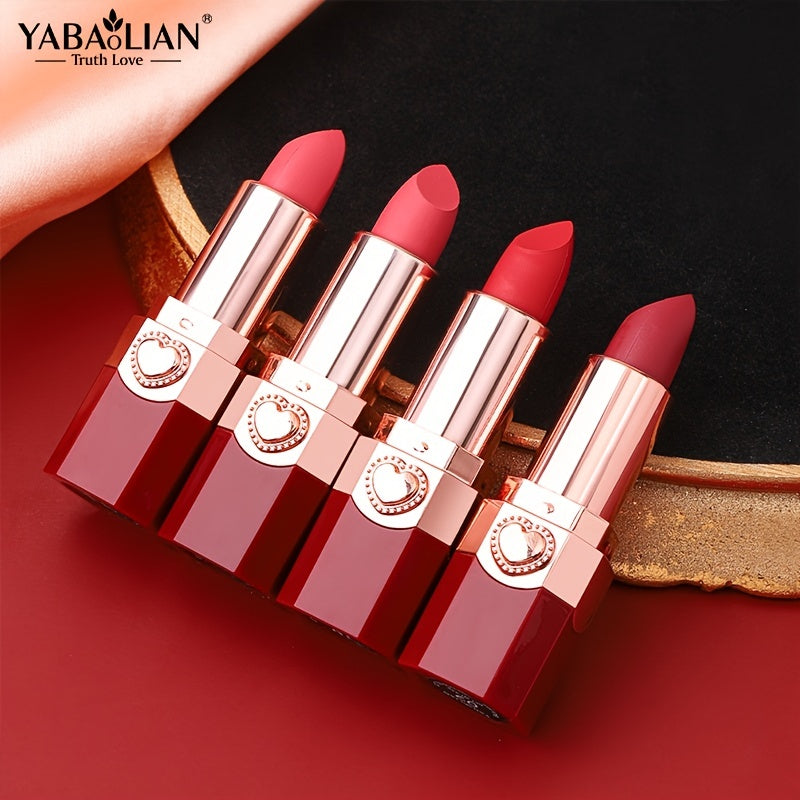 12 High Pigmented Matte Lipsticks Waterproof Long Lasting Cosmetics