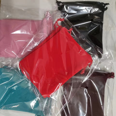 6pcs Velvet Drawstring Jewelry Pouch Set