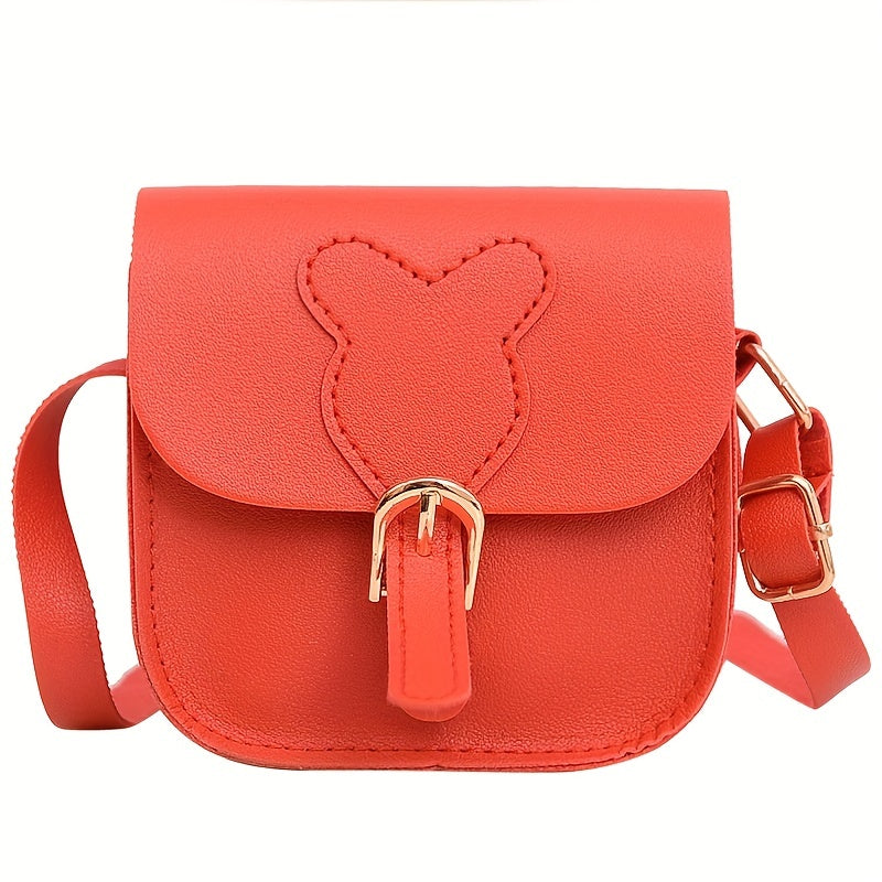 Kids PU Leather Crossbody Bag Small Coin Purse For Girls