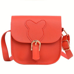 Kids PU Leather Crossbody Bag Small Coin Purse For Girls