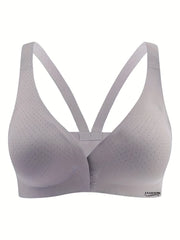 Comfy Front Buckle Push Up Bra Women's Lingerie