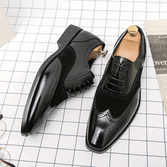 Men's Lace Up Business Shoes Low Top Classic for Many Occasions