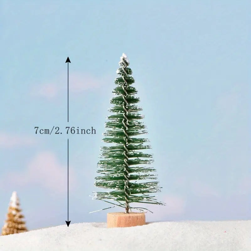 Mini Christmas Tree Tabletop Decorations for Holiday Decorating and Gifts