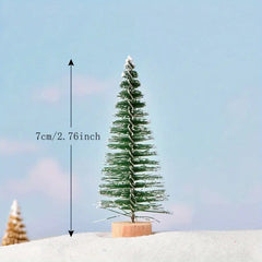 Mini Christmas Tree Tabletop Decorations for Holiday Decorating and Gifts