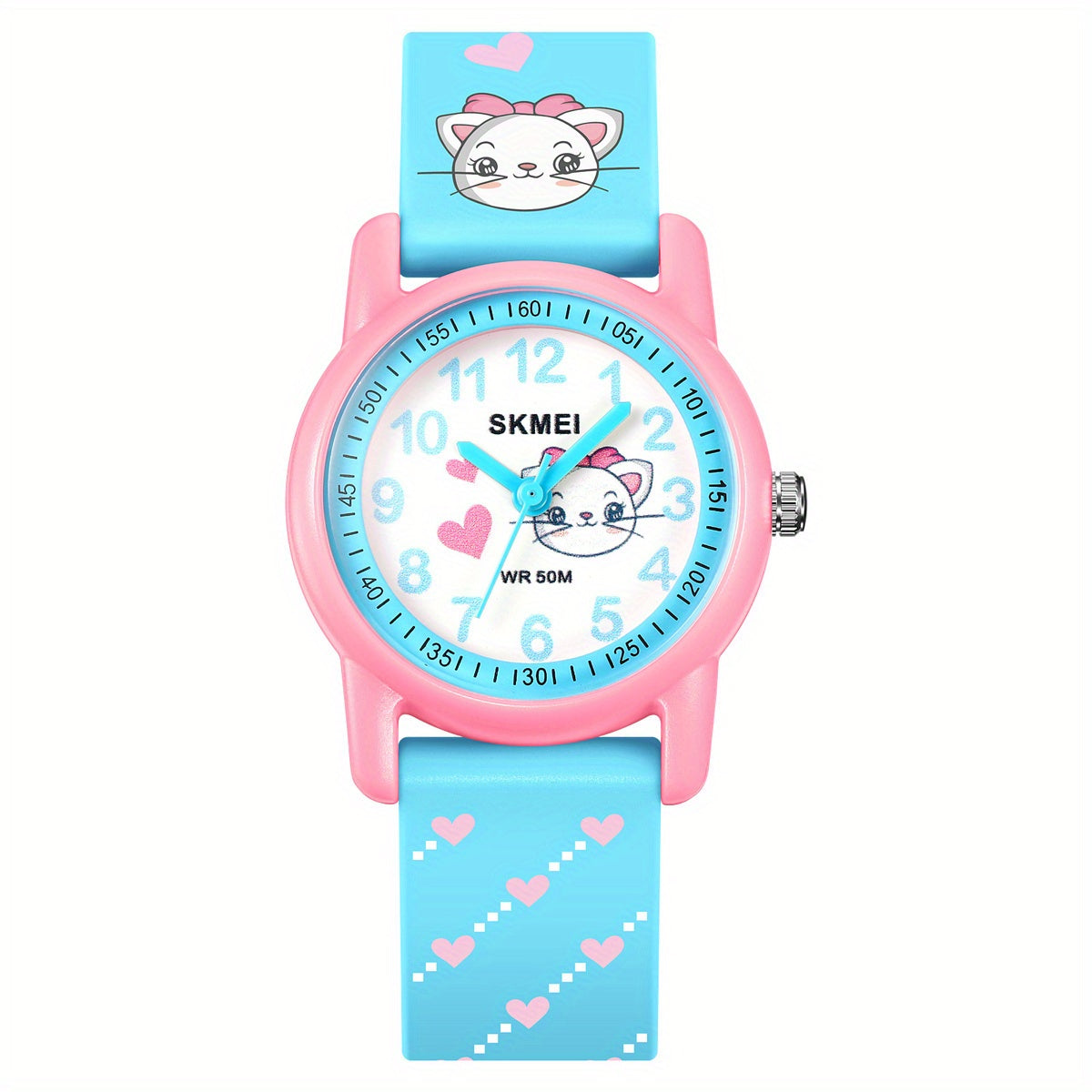 Kids' Waterproof Cartoon Quartz Watch