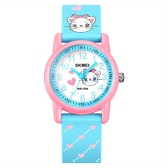 Kids' Waterproof Cartoon Quartz Watch