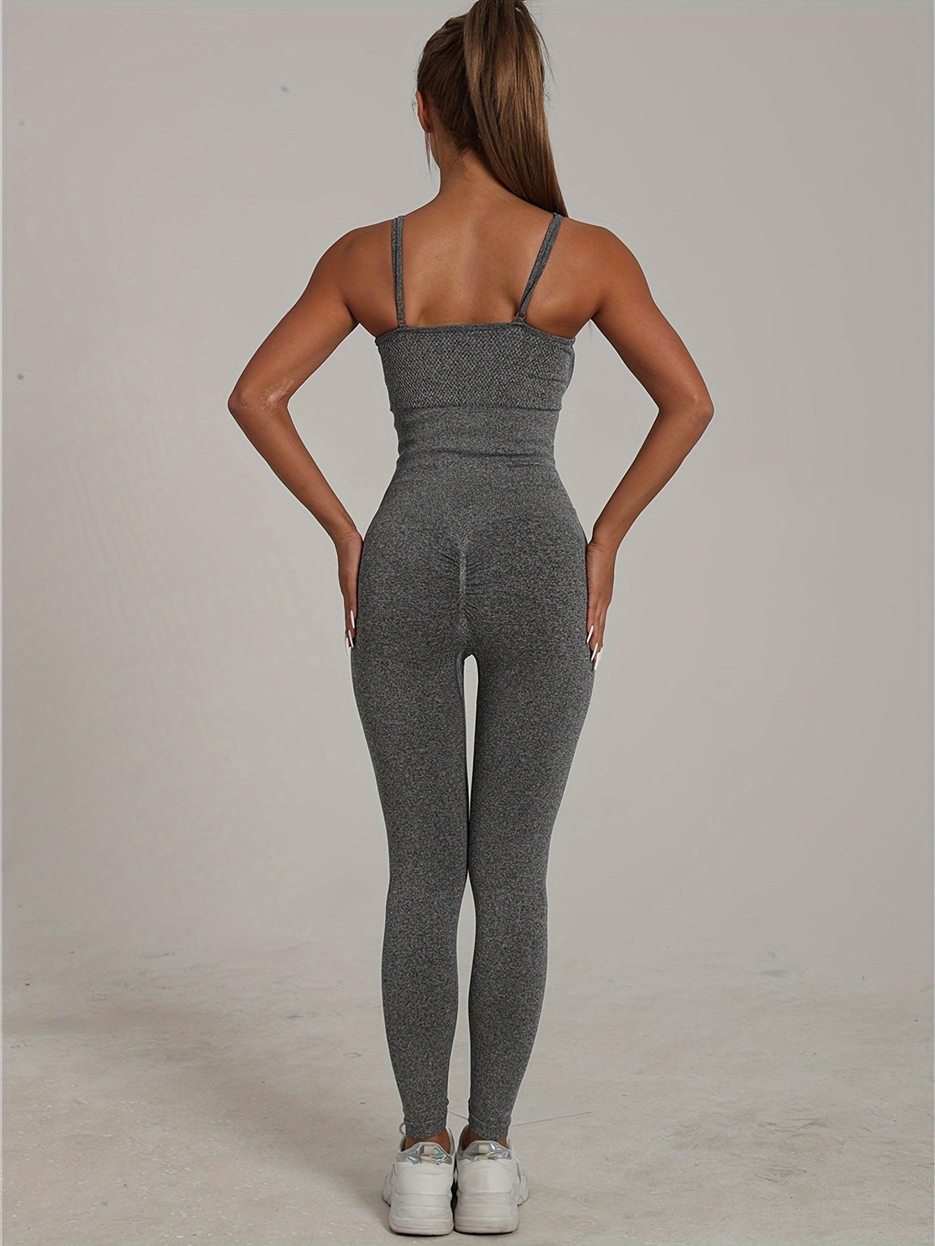 Women's Seamless Yoga Jumpsuit Gym Activewear