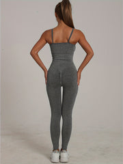 Women's Seamless Yoga Jumpsuit Gym Activewear
