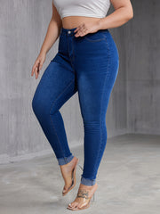 Women's Plus High Rise High Stretch Jeans