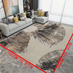 Fluffy Faux Wool Area Rug Soft Living Room Carpet