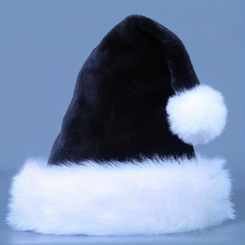 Green Santa Hat Adults Deluxe Green Xmas Christmas Hat