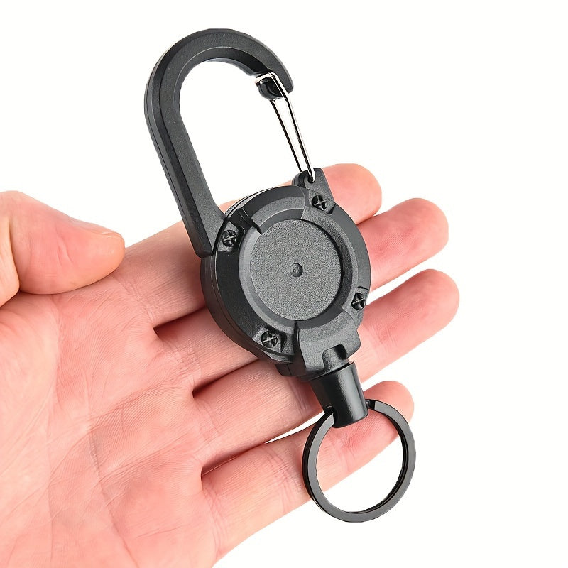 Retractable Key Chain Anti Lost Keychain Portable Buckle Outdoor Fishing