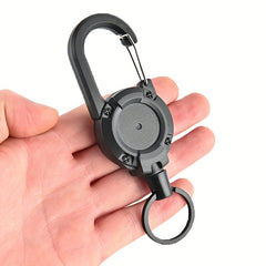 Retractable Key Chain Anti Lost Keychain Portable Buckle Outdoor Fishing