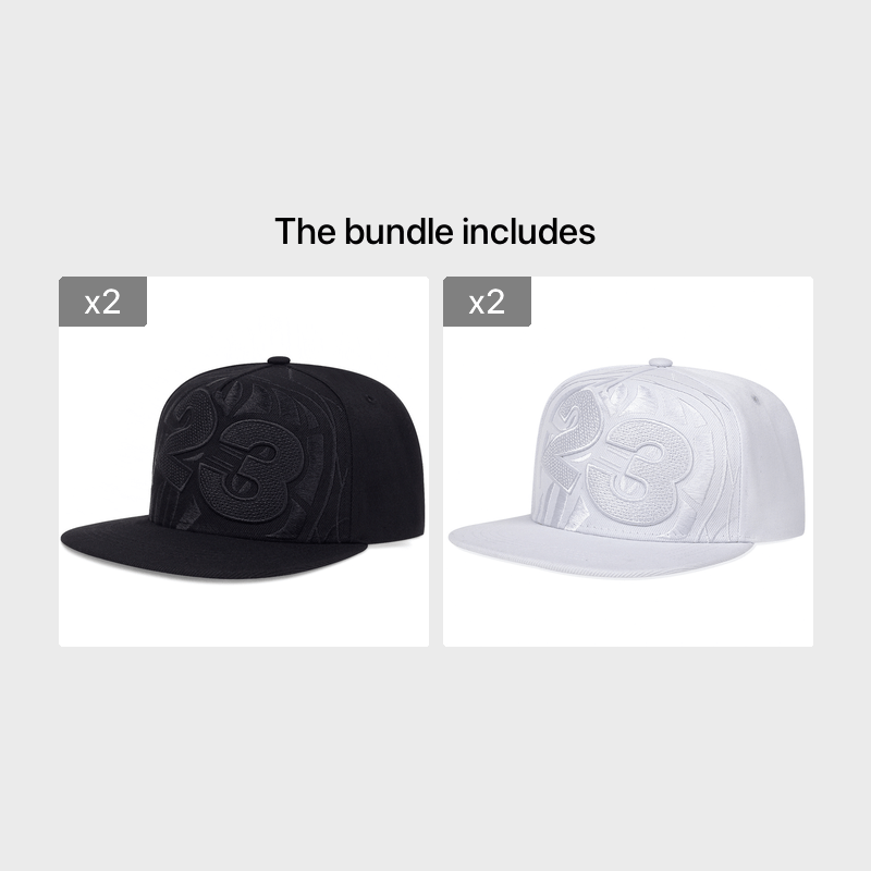 Men's Sports 23 Embroidered Baseball Cap