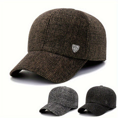 Winter Ear Protection Woolen Hat Outdoor Skiing Cap Coldproof Windproof Velvet