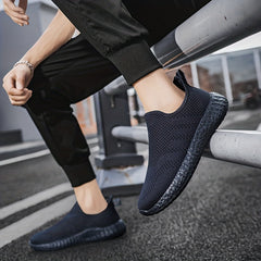 Men's Slip On Sneakers Odor Resistant Athletic Shoes Lightweight