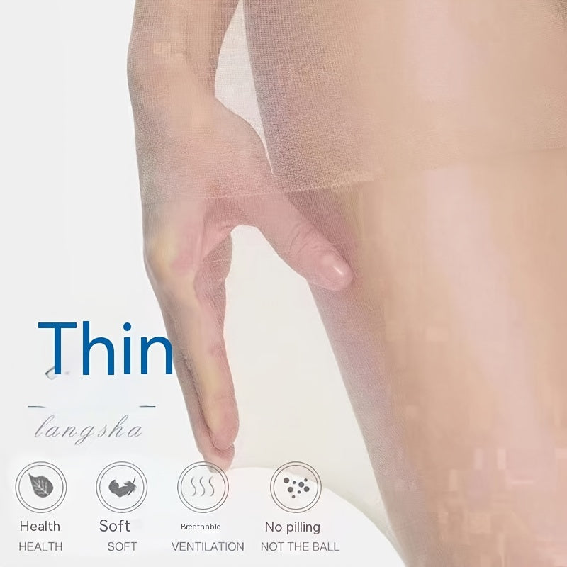 Ultra Thin Anti hook High Waisted Footed Tights