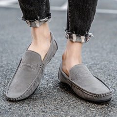 Men's Casual Loafer Shoes Slip On Sneakers Flat Shoes