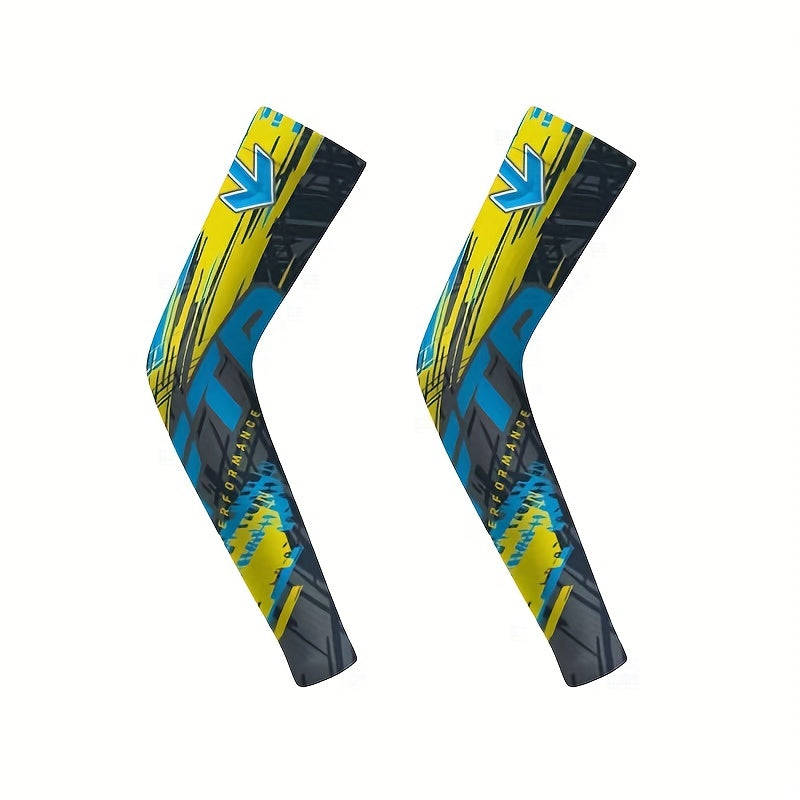 Men's UV Protection Sleeves & Face Towel for Outdoor Sports