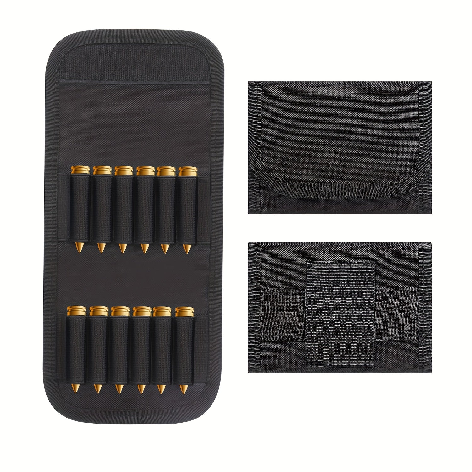 Tactical 12 Round Ammo Pouch Molle Carrier Bag for Bullet Shells