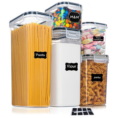 10pc Airtight Food Storage Containers BPA-Free for Pasta Flour