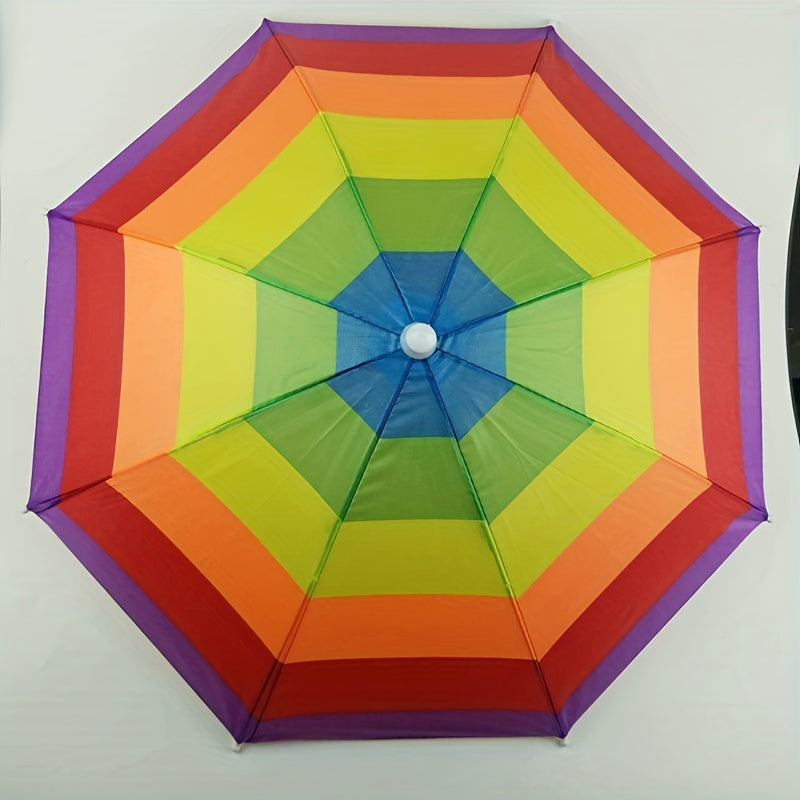 Fishing Cap Umbrella Outdoor Folding Umbrella Men Women