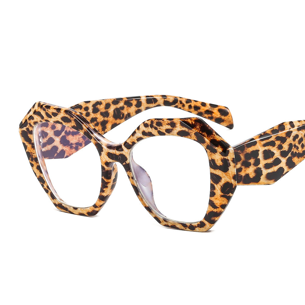 Polygon Candy Sunglasses Women UV400 Protection Lens Shades Plastic Frame