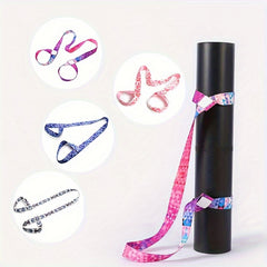 Adjustable Yoga Mat Storage Strap Fitness Stretching Rope