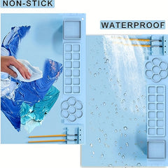Silicone Painting Mat DIY Graffiti Clay Painting Mat