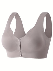 Front Buckle Wireless Bra Push Up Seamless Bra