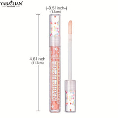 Water Light Lip Gloss Mirror Transparent Lip Glaze Jelly Glass Lip Gloss