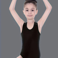Comfy Cross Back Sleeveless Ballet Leotard for Dance