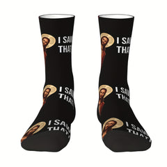 Men Winter Socks Outdoor Sports Warm Socks Novelty Crew Sock