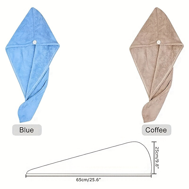 Absorbent Microfiber Hair Towel Quick Drying Sports Towel for Yoga Fitness
