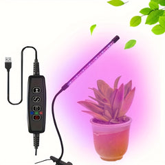 USB LED Plant Growth Light Full Spectrum Timing Dimming Switch