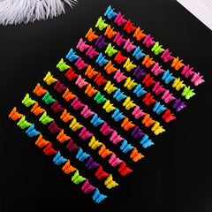 Girls' Mini Butterfly Hair Clip Set