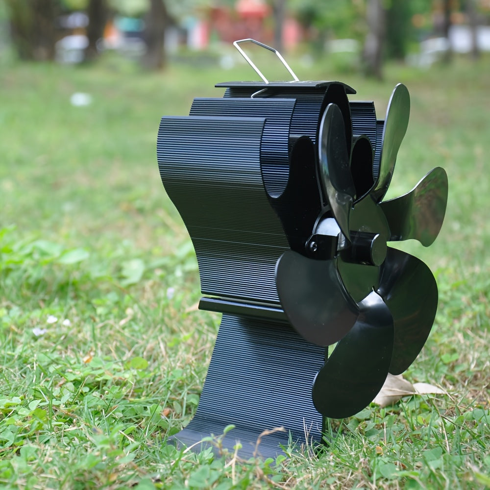 Aluminum Firewood Stove Fan with 6 Blades