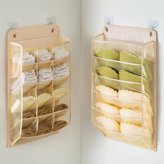 1pc Wall Hanging Storage Bag Underwear Socks Hanging Storage Bag