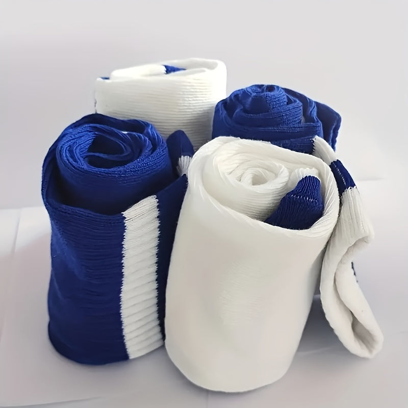 Men's Breathable Football Socks Knee High Non-Slip Sport Socks