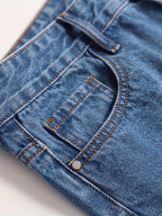 Men's Ripped Jeans Casual Street Style Denim Pants