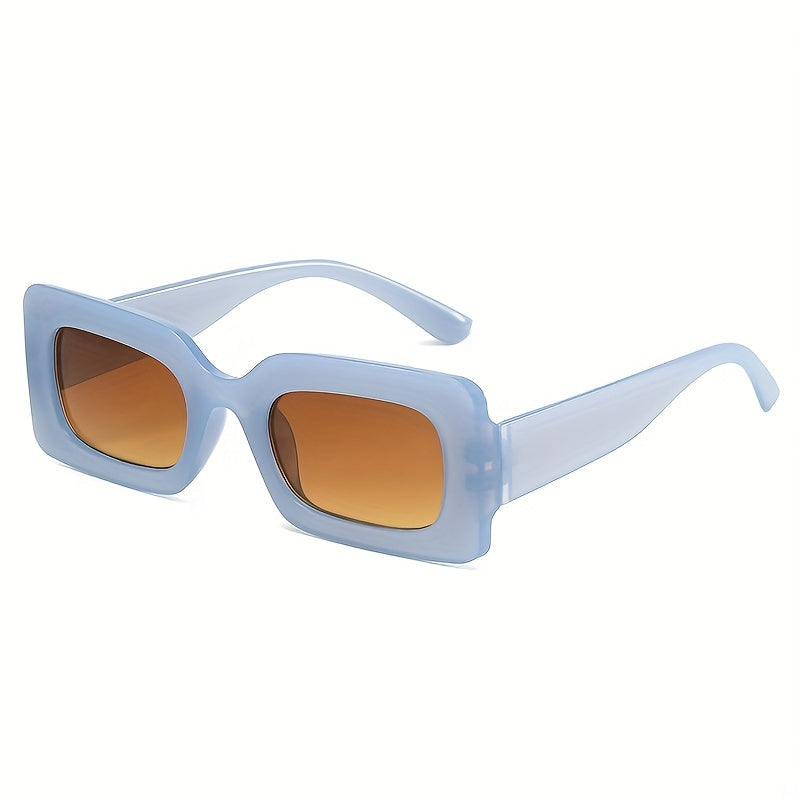 Men's Vintage Candy Small Square Frame Polarized Sunglasses UV Protection