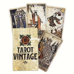 Vintage Classic Tarot Cards For Beginners - Desk Toy or Board Game