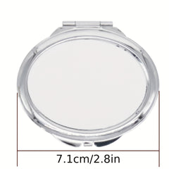 12pcs Sublimation Blank Mirror with Aluminium Plate & Glue