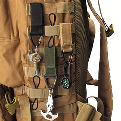 15pcs Molle Webbing Retainer Clips for Vests Backpacks
