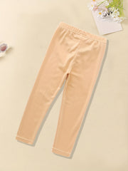 4pcs Girls' Stretchy Tights Pants Leggings Set For Kids