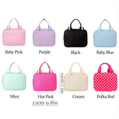 Customizable Insulated Lunch Bag with Sparkling Sequins & Joyful Face