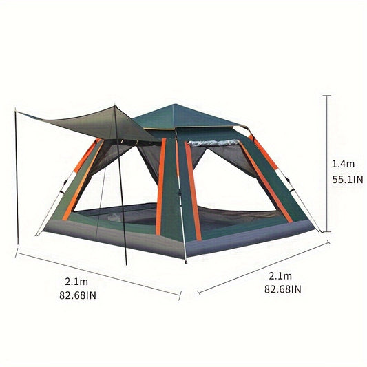 Portable Four-sided Sunshade Tent for Camping