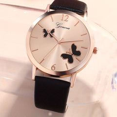 Butterfly Watch with Rhinestones & Starry Sky Dial - Set of 5