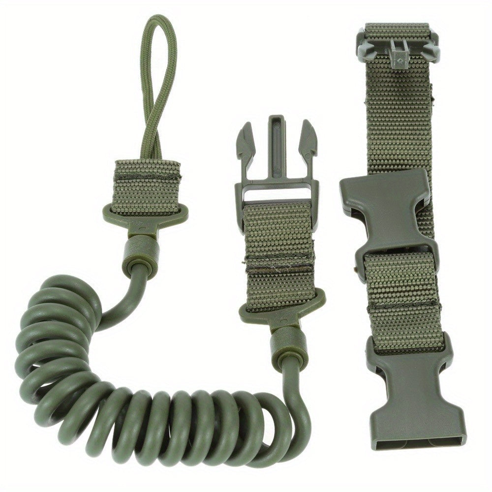 Elastic Quick Release Carabiner Clip Anti Lost Lanyard